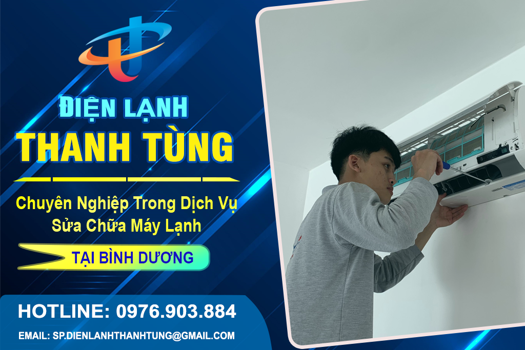 Sửa chữa máy lạnh tại Bình Dương