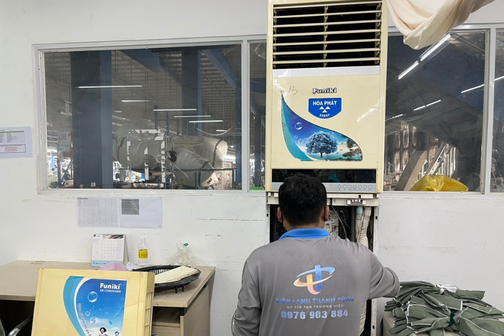 Bảo trì vệ sinh máy lạnh tại Tân Uyên